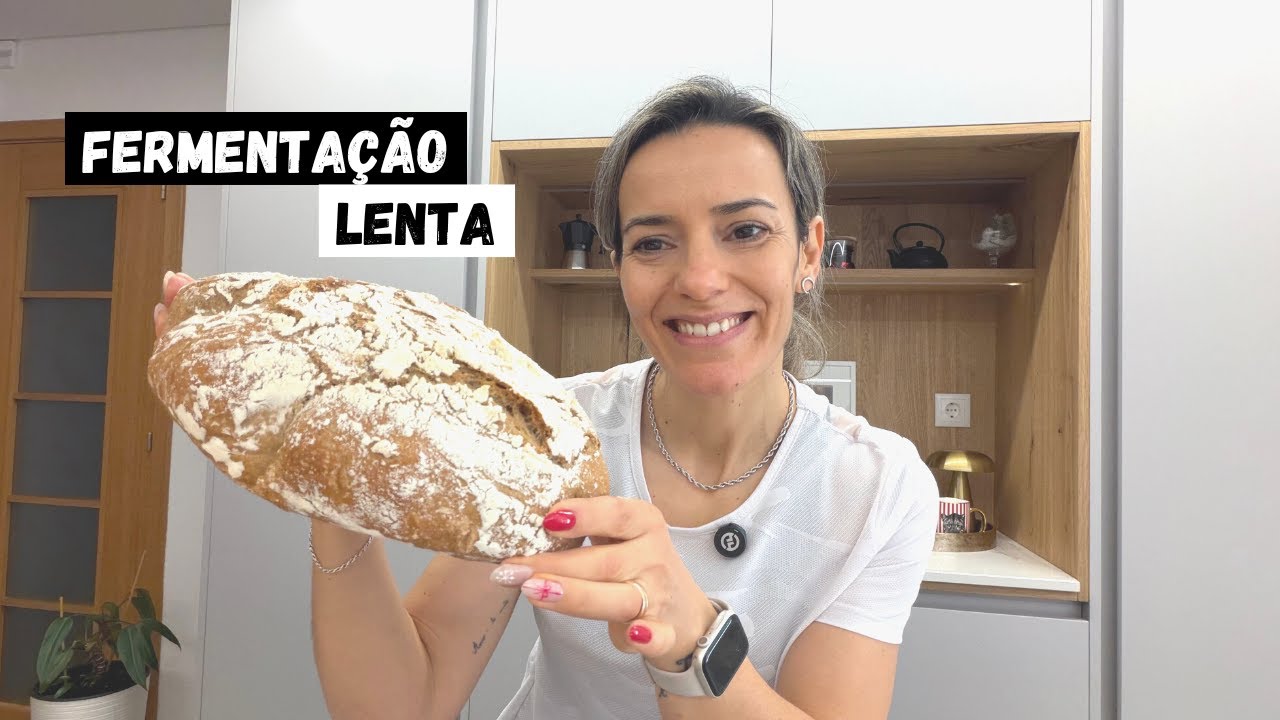 Pão de Fermentação Lenta | Receita Caseira Simples e Saudável