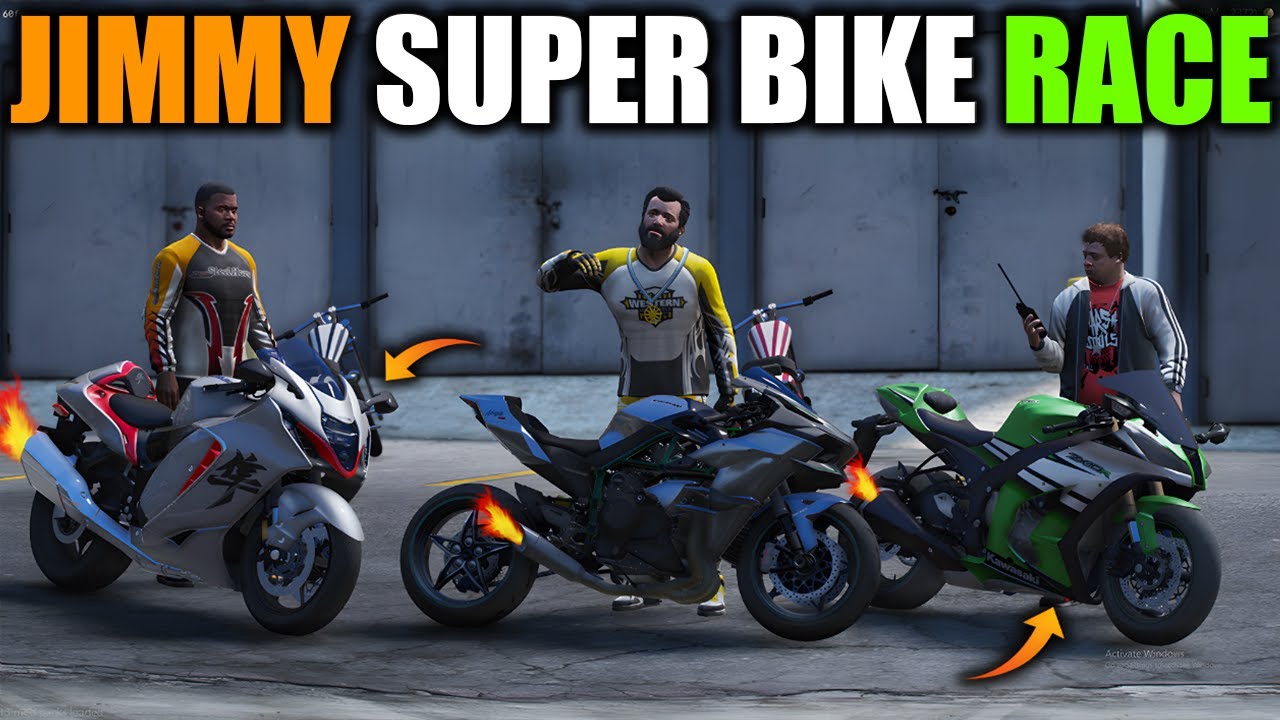JIMMY NEW SUPER BIKE | GTA 5