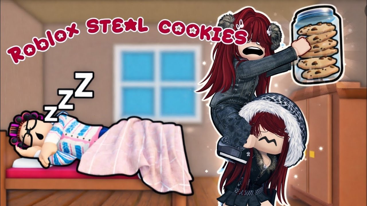 We played STEAL COOKIES ON ROBLOX