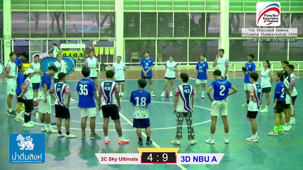7th Thailand Indoor Ultimate Championship 2026 Sunday 15 March 2026