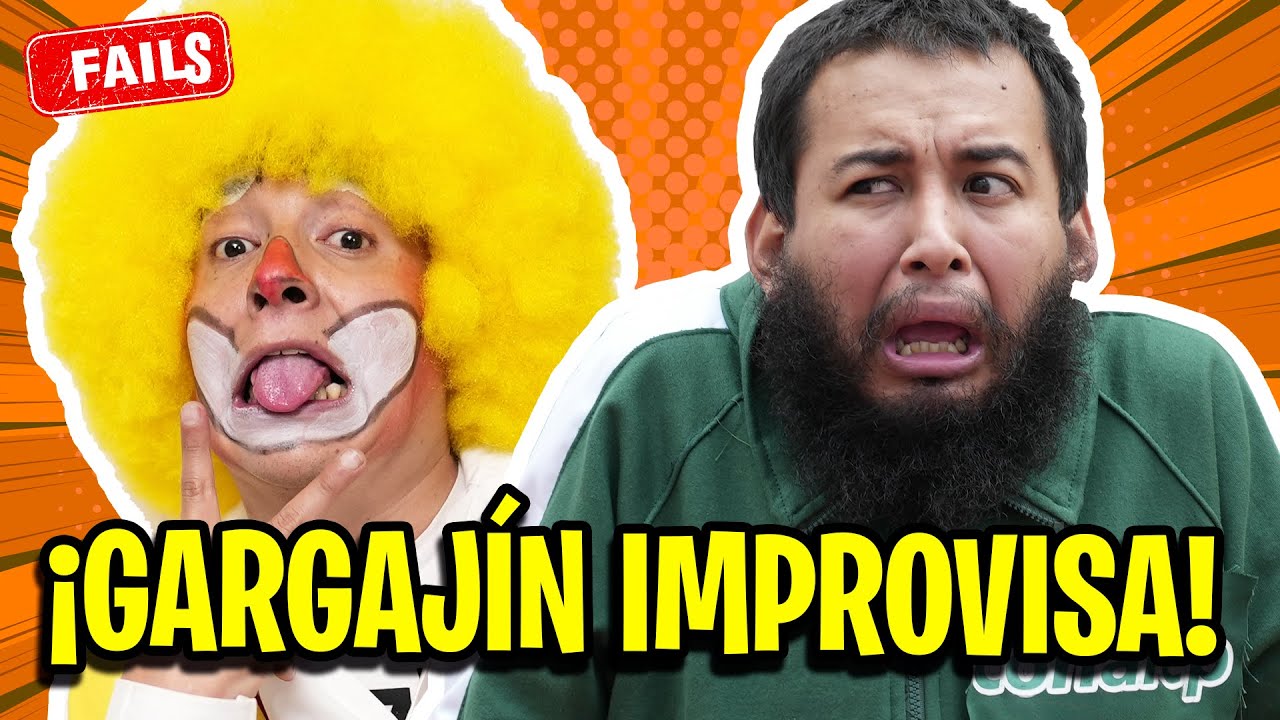 ¡Gargajín IMPROVISÓ SUS DIÁLOGOS! 🤡 | FAILS QUEPARIÓ!