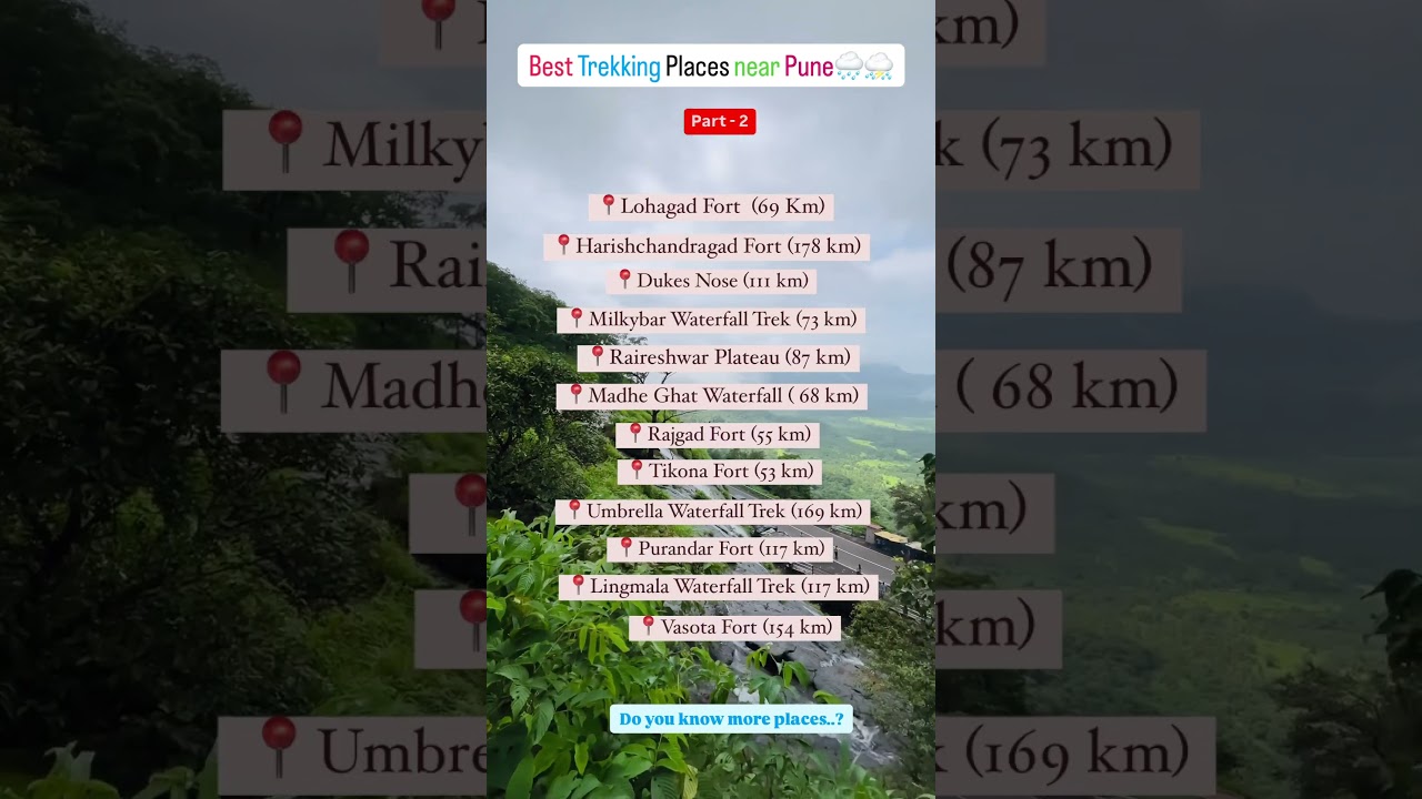 Trekking near Pune #trekking #monsoon #travel #pune #explore #Maharashtra #trending