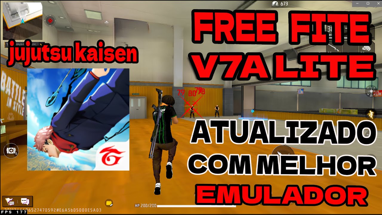 FREE FIRE V7A UPDATED, THE EXTREMELY LITE AND OPTIMIZED FF FOR WEAK PCs, DOWNLOAD NOW! 😏💜