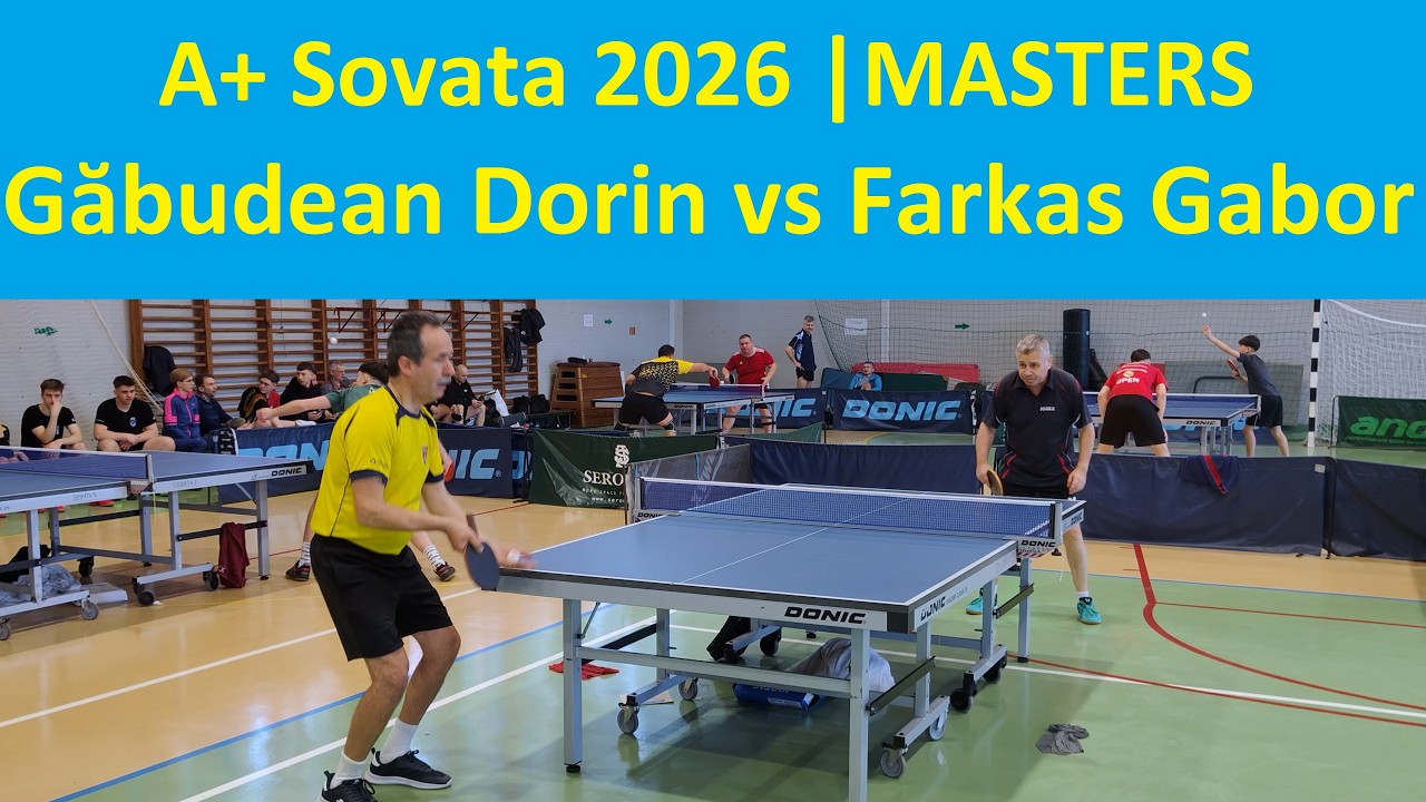 Gabudean Dorin vs Farkas Gabor |Masters grupe |A+ Sovata 2026
