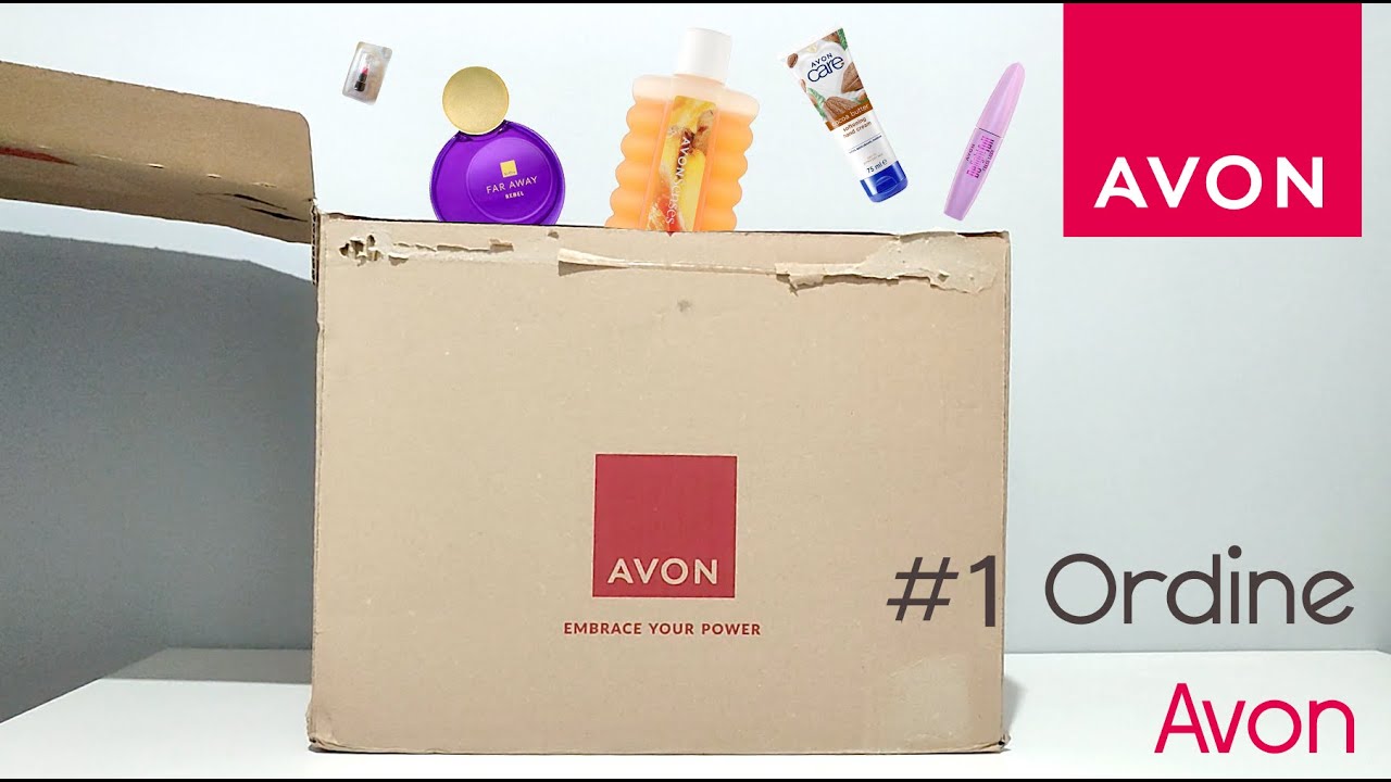 Unboxing con voi il 1° ordine AVON con tante Novità !!!