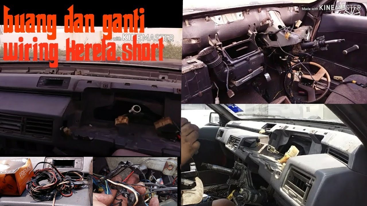 Cara cabut dashboard/check all wiring (proton saga) . DIY (Automotif)