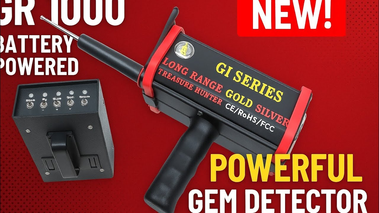 GR 1000 Powerful Gem and Gold Detector #gem #gemexpert #gemonediamond #gold