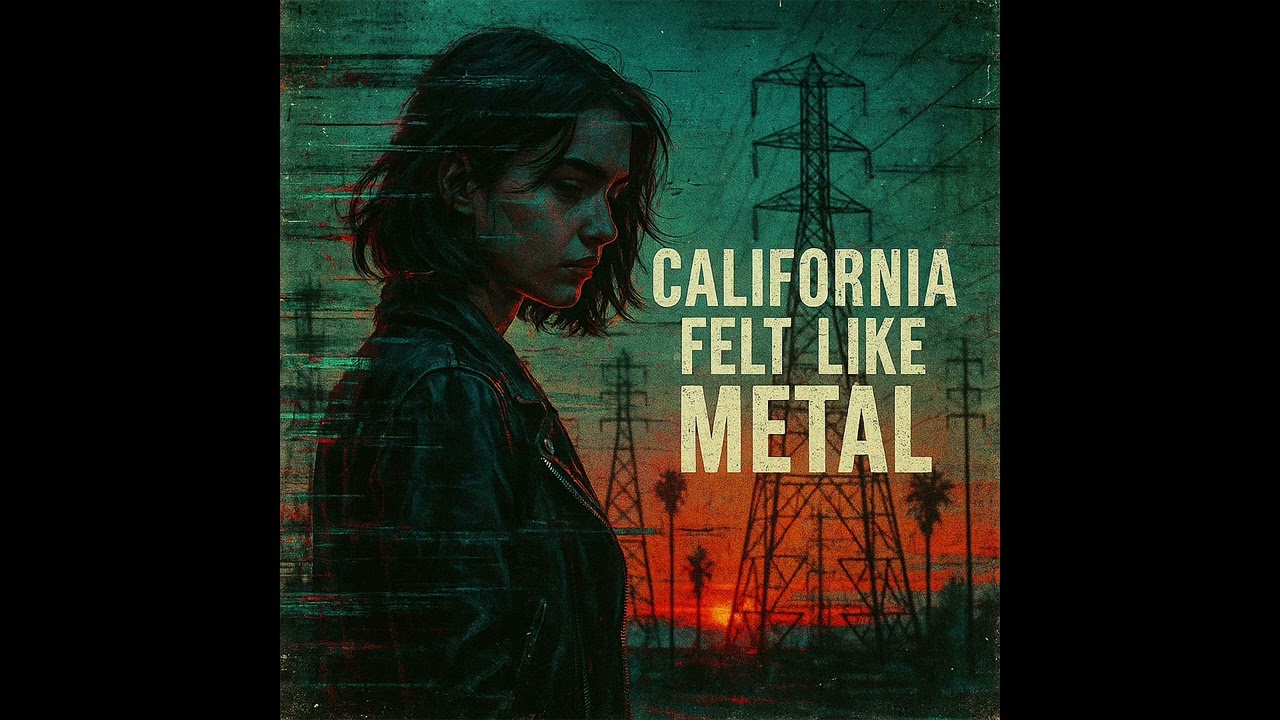 California Felt Like Metal - industrial glitch pop