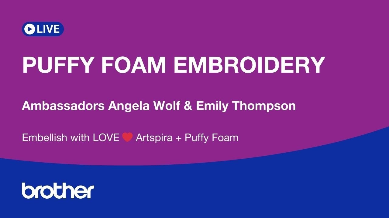 Love Bunting with Puffy Foam & Artspira | At Your Side Virtually! EP 563