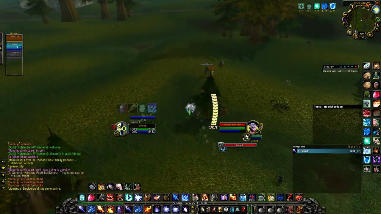 Mage vs Hunter - Defending Tarren Mill