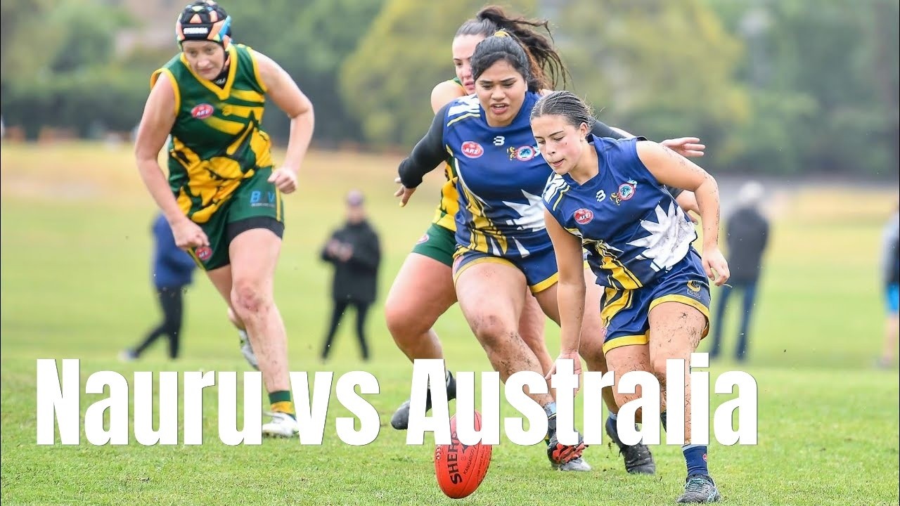 Nauru vs Australia. Women’s division (1st half) World 9 2023