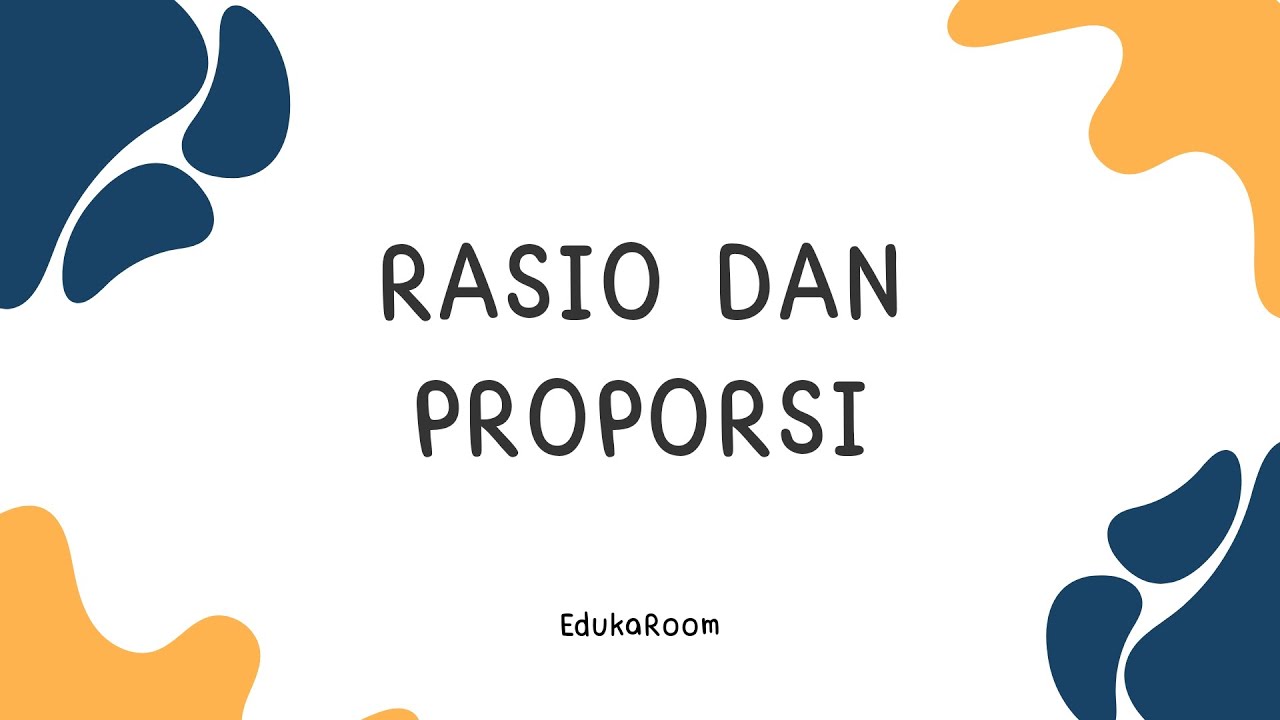 KALKULASI DAN SAINS FARMASI - RASIO DAN PROPORSI