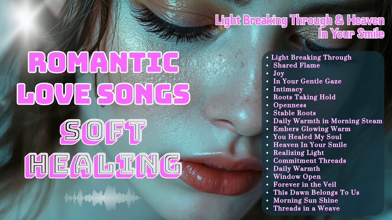 Romantic Love Songs – Soft Healing | Light Breaking Through & Heaven In Your Smile