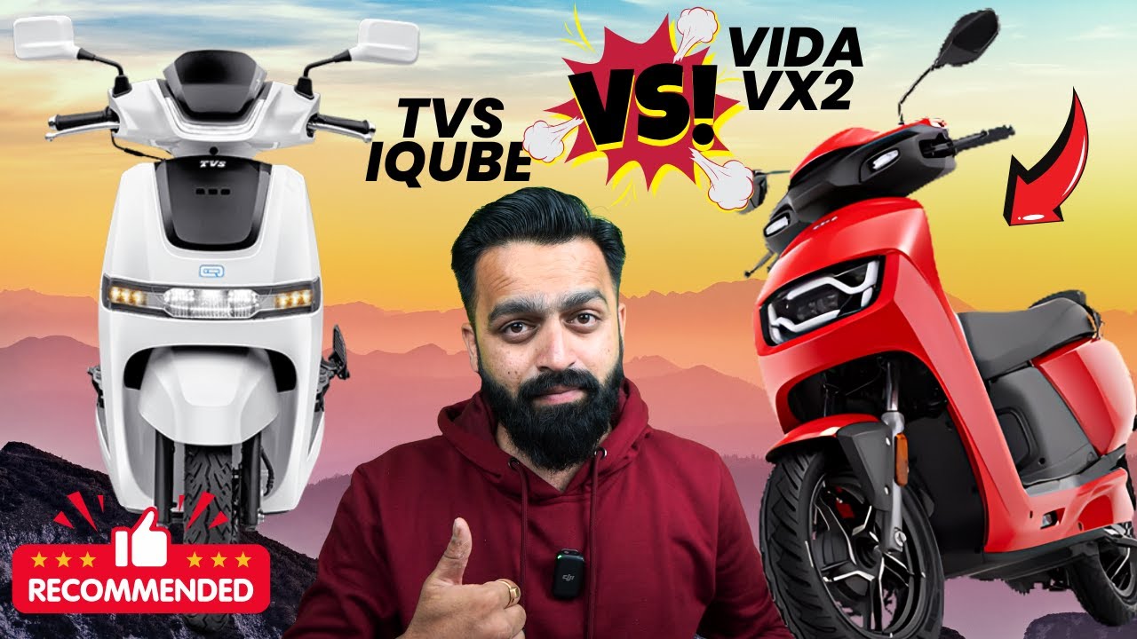 2025 Vida VX2 Vs TVS iQube Electric Scooter | Best EV Scooter in India | PVJ Educational