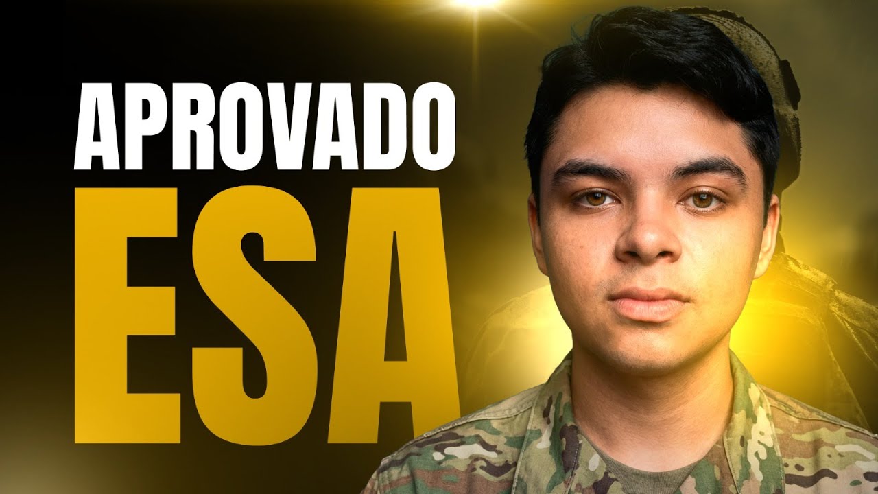 Como ele foi aprovado na ESA?