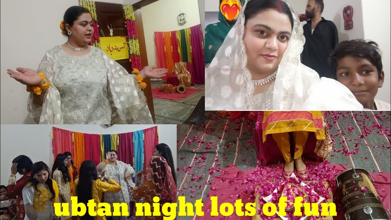 Ubtan night lots of fun #nainaanuj#family 👪🤭😛❤‍🔥🤗😻🎊🎉wohooooooo...... 