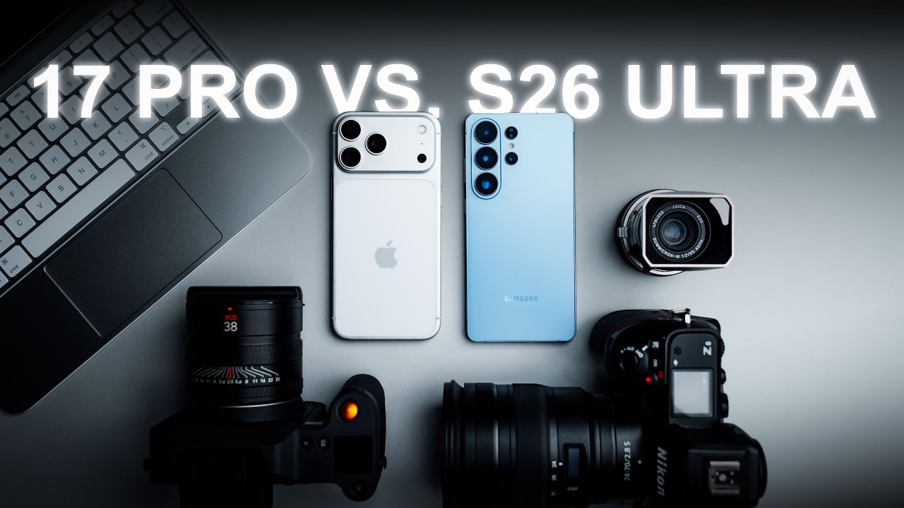 Samsung S26 Ultra против iPhone 17 Pro (обзор от профессионального фотографа)