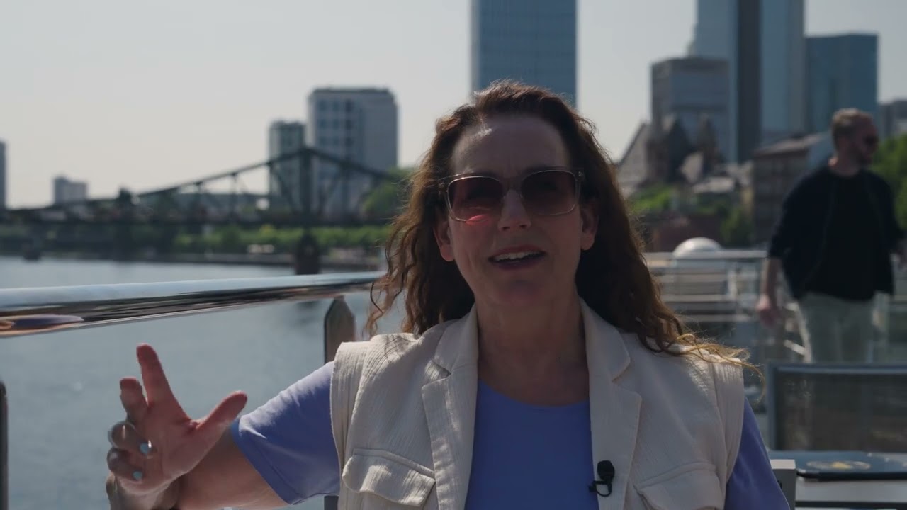 Frankfurt het Mainhatten van Duitsland