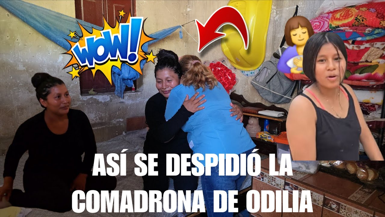 ODILIA 🤱QUEDO  con la boca abierta 😱AL VER EL OMBLIGO DE SU BEB3 
