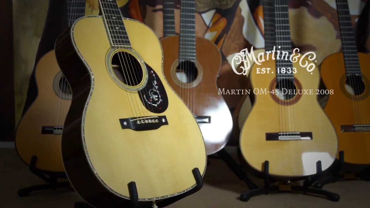 Martin OM-45 Deluxe Authentic style at The Fellowship of Acoustics (Sold)