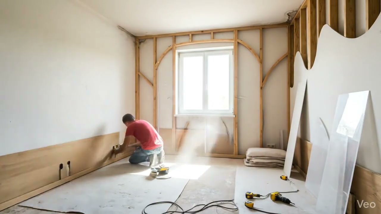 Luxury Soft Fantasy Kids Room Renovation &mdash; Cinematic Timelapse Transformation