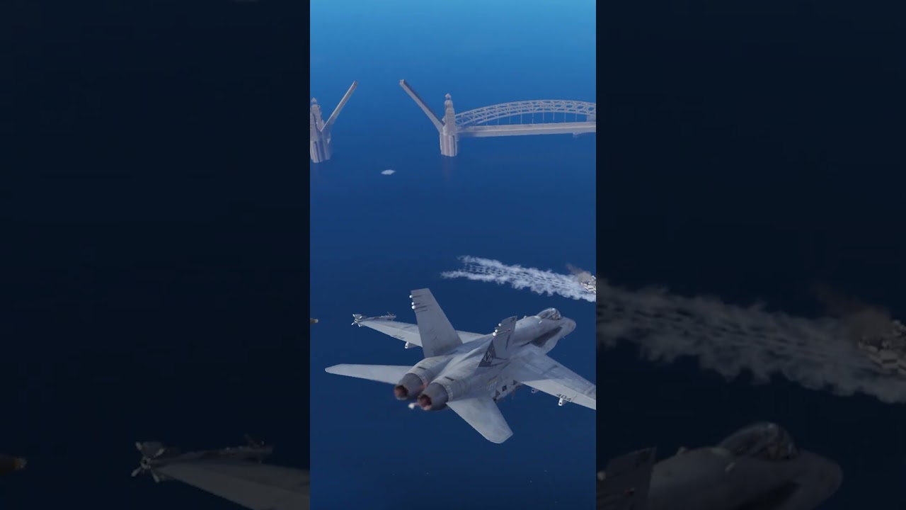 Warship Under Brutal Air Attack  #warthunder #gaming #military