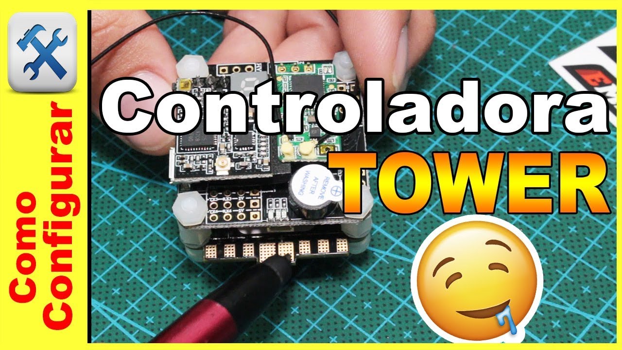 Mejor Controladora De Vuelo para DRONES Emax F4 Magnum Tower Español