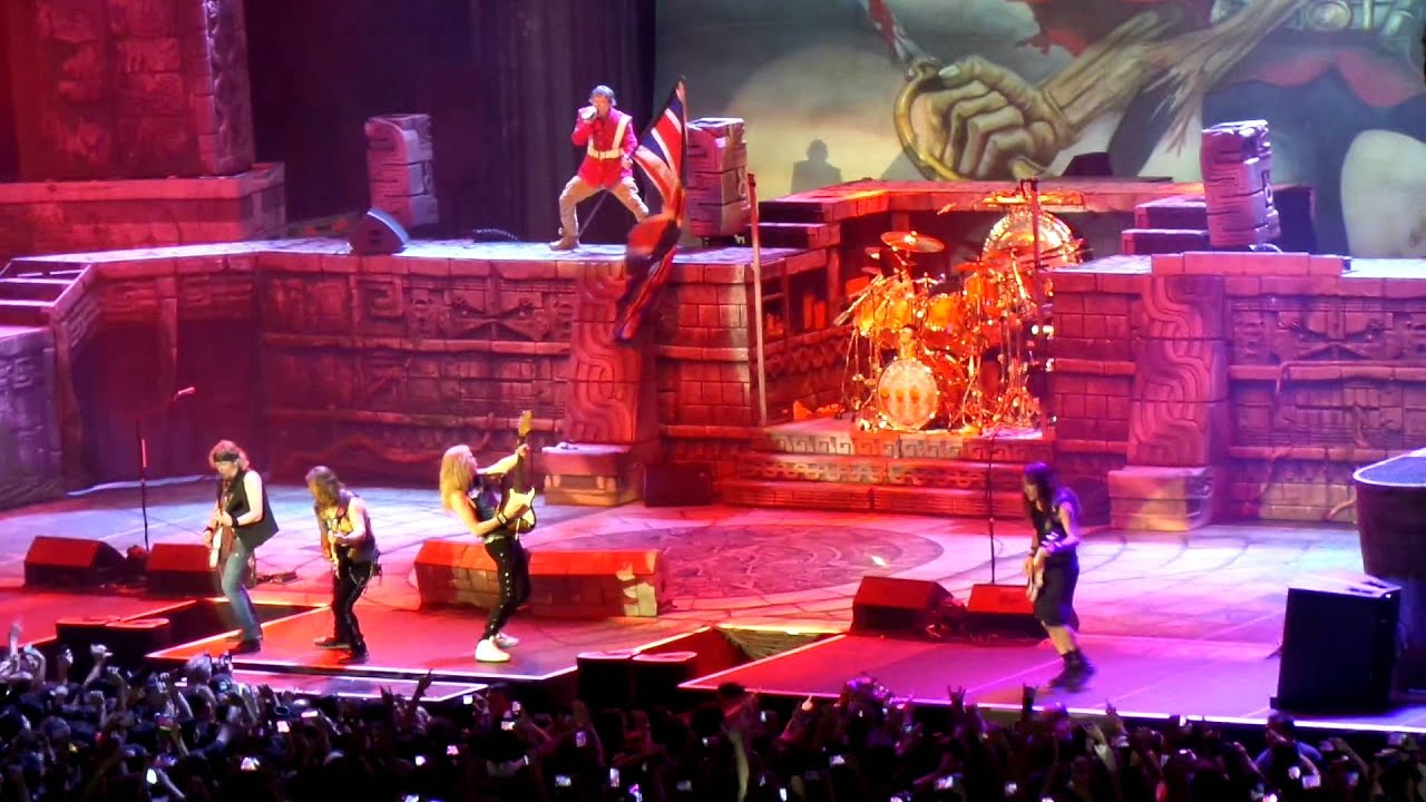 Iron Maiden - The Trooper @ Auditorio Banamex, Monterrey MX