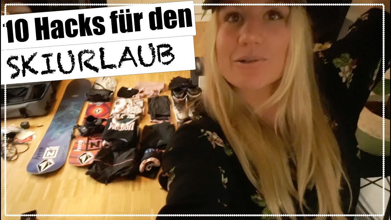 Das brauchst du f&uuml;r den Skiurlaub | Meine Tipps f&uuml;r die Reise