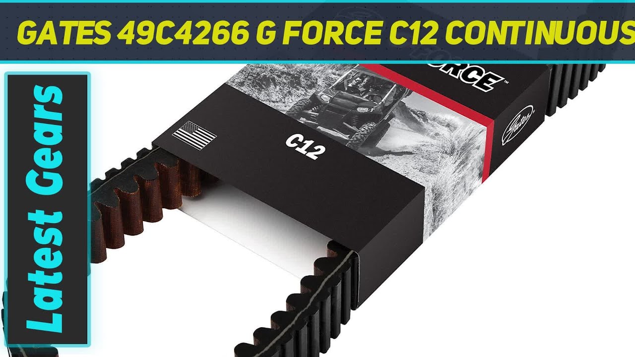 Gates 49C4266 G Force C12 Continuously Variable - Review 2023