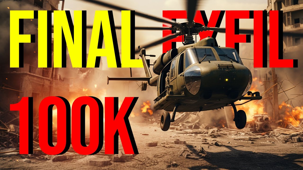 🟢10x 100k Final Exfil Challenge | DMZ SOLO