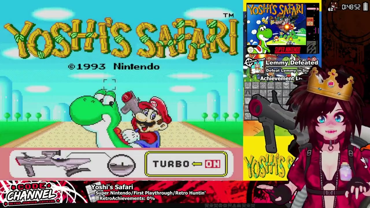 🦖Yoshi's Safari -- Plumber's got a Gun