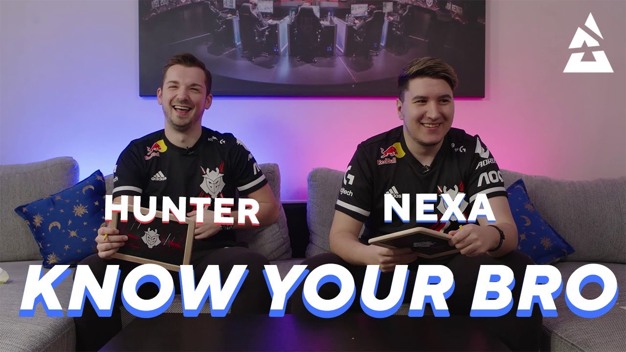 How well do Nexa and Hunter know each other? What is their biggest CS:GO fear? | Know Your Bro