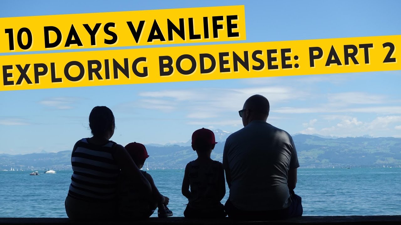 Bondensee GERMANY PART 2/VAN LIFE/ Family TRAVEL Vlog