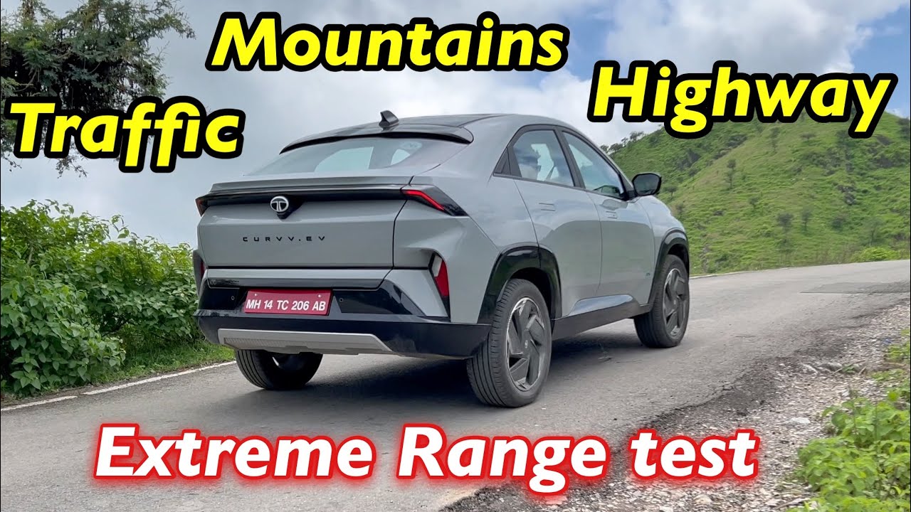 Tata Curvv Electric EXTREME Range Test ⚡️ @Aayush ssm