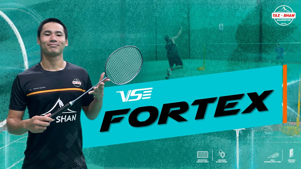 รีวิว Venson FORTEX หน้าไม้เร็วแค่ไหน | Tai Shan Badminton 