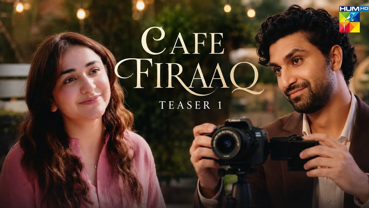 Cafe Firaaq - Teaser 01 ft:  [ Yumna Zaidi , Ahad Raza Mir ] Coming soon on HUM TV 