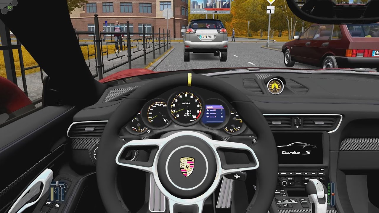 City Car Driving - Porsche 911 Turbo S | Fast Driving