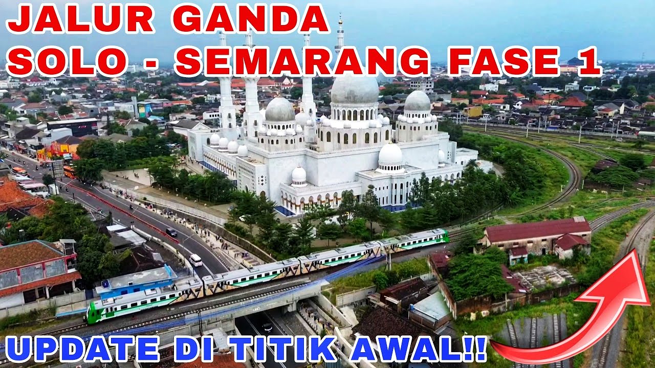 UPDATE TERBARU‼️Lanjutan Jalur Ganda Kawasan Viaduk Gilingan Dan Solo Balapan