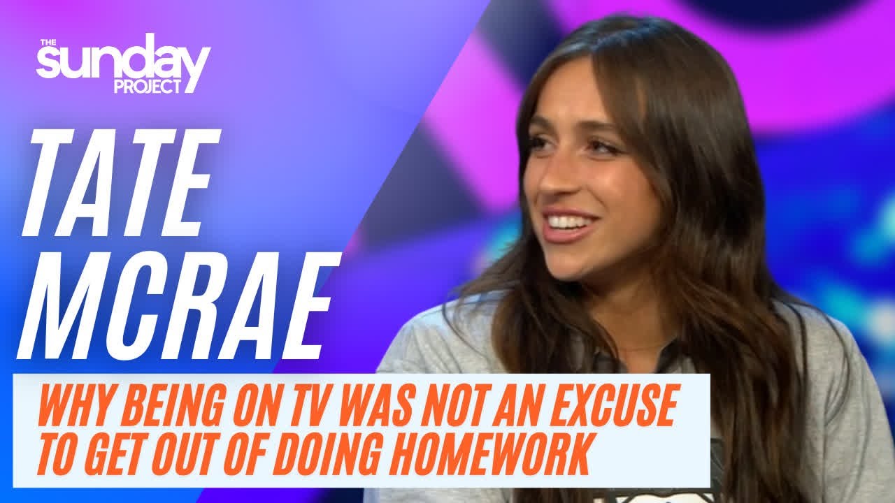 Tate McRae On Why Being On TV Was Not An Excuse To Get Out Of Doing Homework