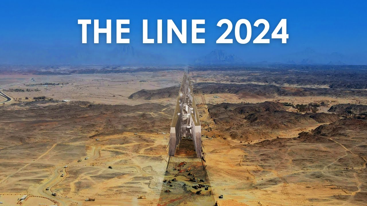 THE LINE Bau-Update - 2024