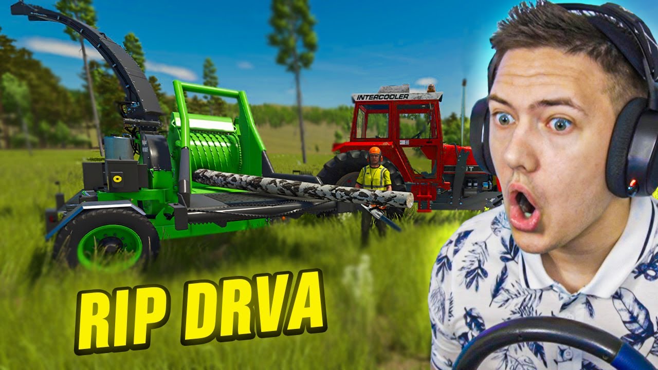 KUPUJEMO LUDU MASINU ZA DRVA! Farming Prezivljavanje EP75 w/Progi
