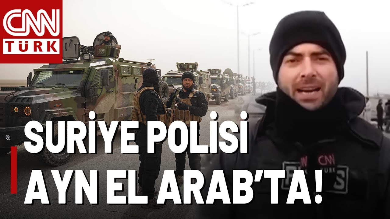 Suriye-YPG Anlaşmasının İlk Adımı Atıldı! Suriye Polisi Ayn El Arab'a Giriyor!