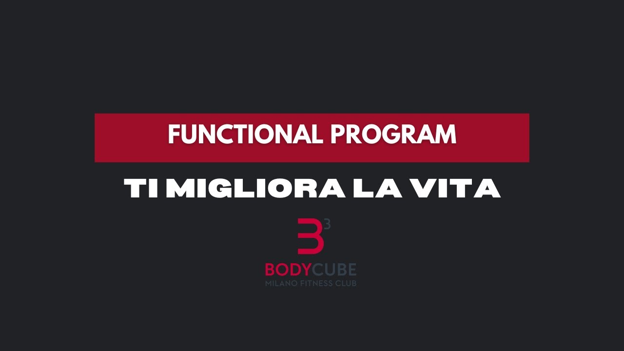 L'allenamento che ti migliora la vita ( non solo il fisico)