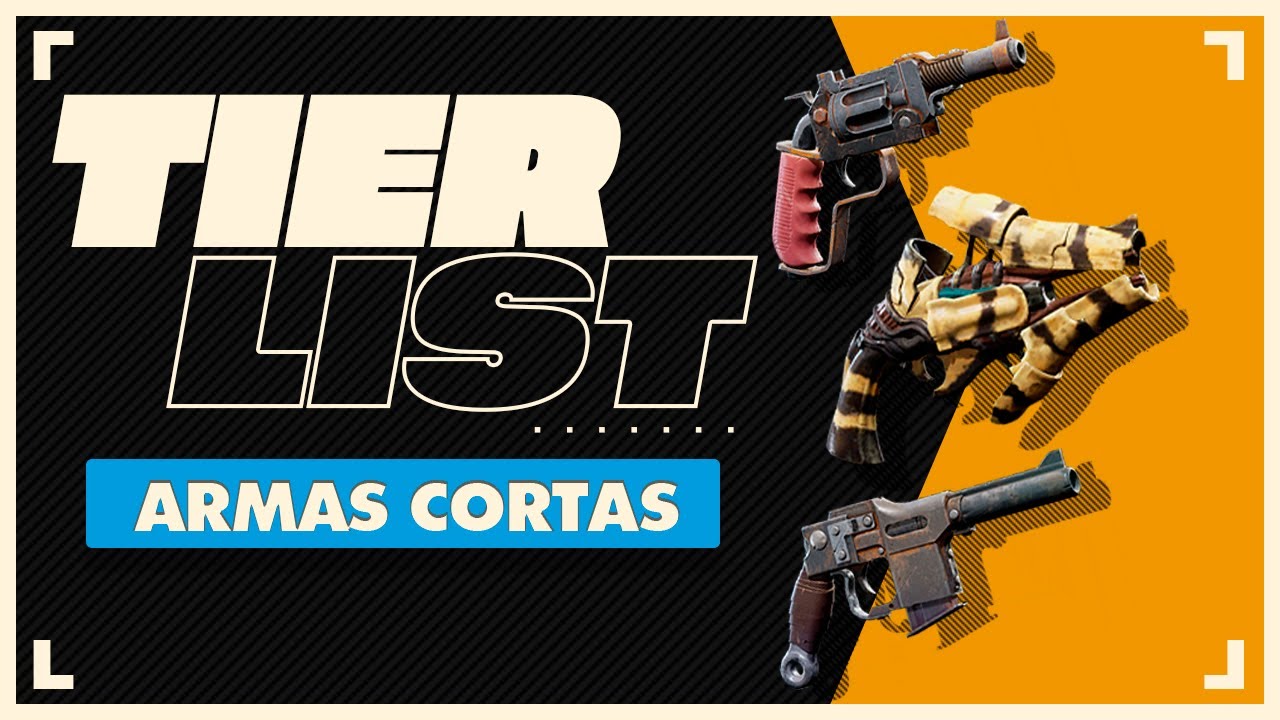 TIER LIST Armas cortas de REMNANT: FROM THE ASHES | DycegarthGaming