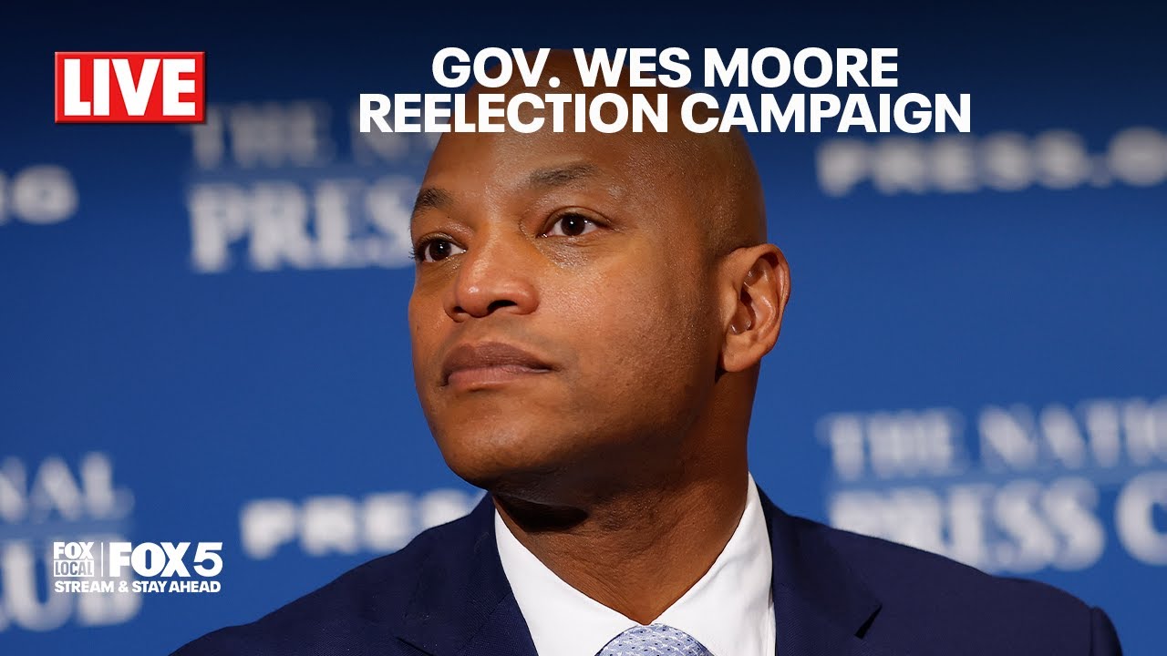 LIVE: Maryland Governor Wes Moore announces reelection campaign