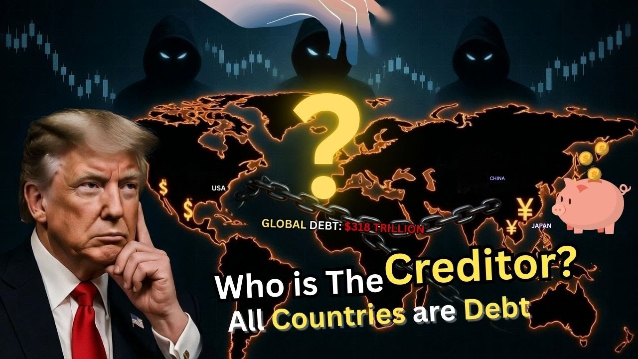 All countries are in debt! So who is the real creditor? 🌍💸 | Global Debt Mystery Explained