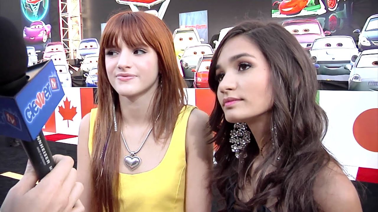 Bella Thorne & Pia Mia Talk 'Shake It Up' At 'Cars 2' Premiere