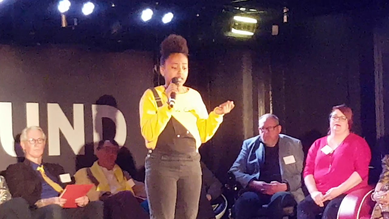 Jada' s optreden Cultuur debat Lelystad