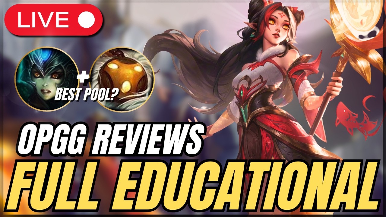 OP.GG Reviews During Queue (Supports) – 1000 LP Climb EUW (Educational)